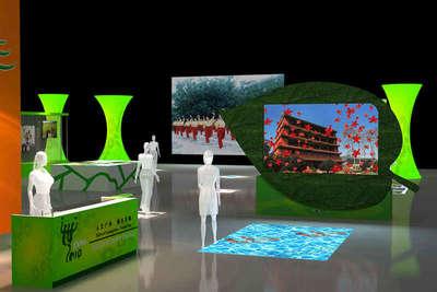 展覽會上,南京展臺設計,如何讓客戶展位在眾多展臺中亮眼？